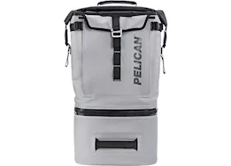 Pelican 19.4-Quart Dayventure Dual Compartment Backpack Cooler - Light Gray