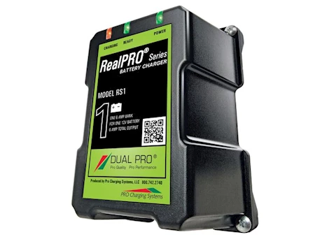 PRO Charging Systems 12VOLT/6AMP SINGLE BANK WATERPROOF BATTERY CHARGER
