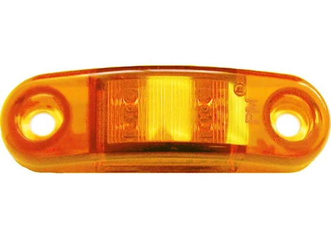 Peterson Manufacturing 1268 LED ECE Compliant Side Marker/Outline Light - Amber, 2M Leads Main Image
