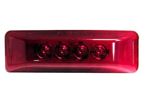Peterson Manufacturing 161 LED - Red Clearance/Side Marker Light (Poly Pack) Main Image