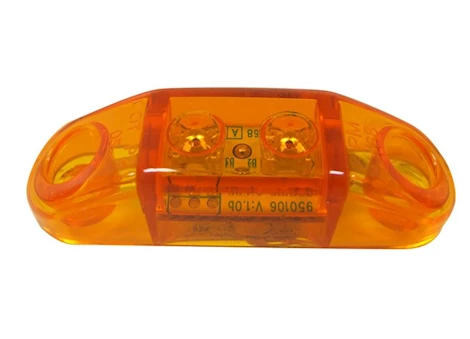 Peterson Manufacturing 168 LED - Amber Mini Clearance/Side Marker Light (Poly Pack)