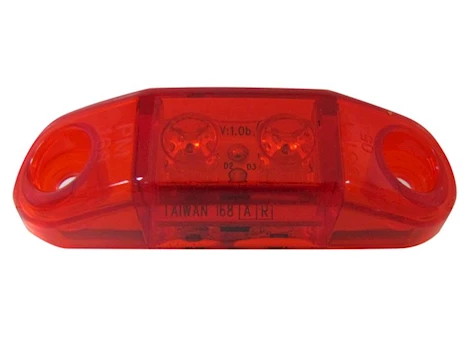 Peterson Manufacturing 168 LED - Red Mini Clearance/Side Marker Light (Poly Pack) Main Image