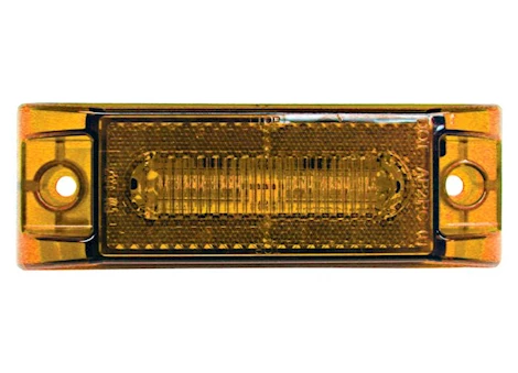Peterson Manufacturing 187 LED - Amber Clearance/Side Marker Light with Reflex (Poly Pack)
