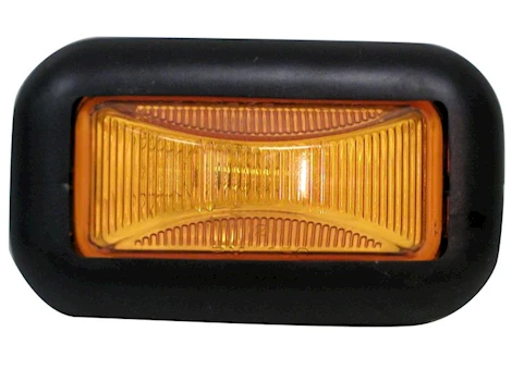 Peterson Manufacturing 150 Kit - Amber PC-Rated Clearance/Side Marker Light w/ Grommet & Plug