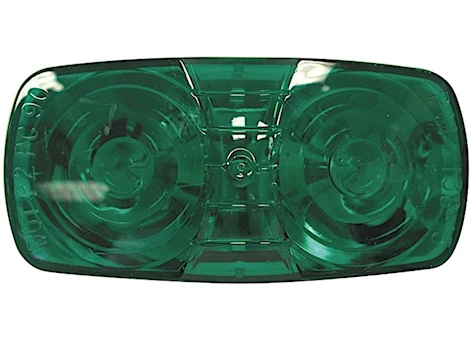 Peterson Manufacturing 138 - Green PC-Rated Clearance & Side Marker Light