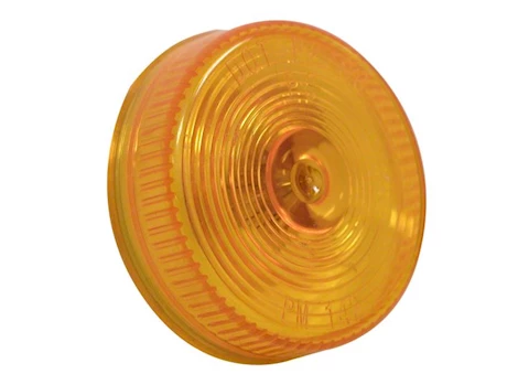 Peterson Manufacturing 2.5IN ROUND AMBER PC-RATED CLEARANCE AND SIDE MARKER LIGHT