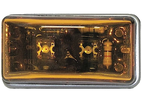 Peterson Manufacturing 191 LED - Amber Clearance/Side Marker Light (Poly Pack) Main Image