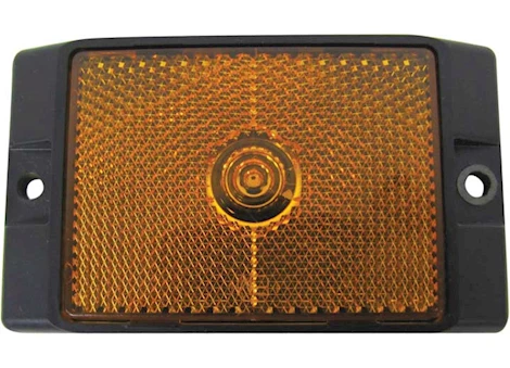 Peterson Manufacturing 215 Single Diode LED - Amber Clearance/Side Marker Light w/Reflex