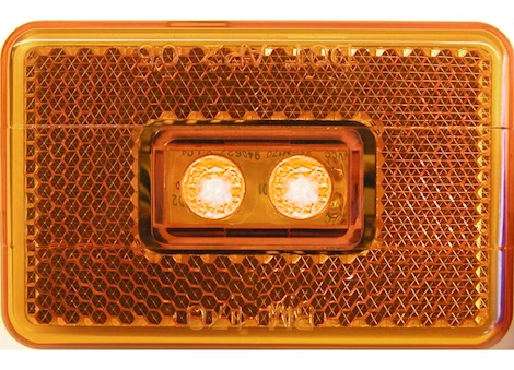 Peterson Manufacturing 170 LED - Amber Clearance/Side Marker Light with Reflex (VizPack)