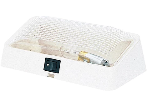 Peterson Manufacturing 384 Rectangular Porch/Utility Light - Polar White Kit w/ Switch (VizPack)