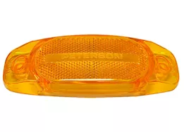Peterson Manufacturing Replacement Amber Lens in Poly Bag for 130A/R