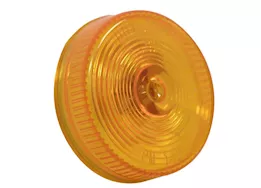 Peterson Manufacturing 2.5in round amber pc-rated clearance and side marker light