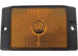 Peterson Manufacturing 215 Single Diode LED - Amber Clearance/Side Marker Light w/Reflex