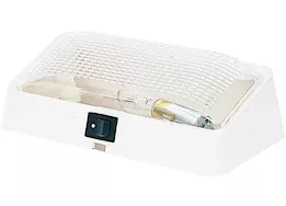 Peterson Manufacturing 384 Rectangular Porch/Utility Light - Polar White Kit w/ Switch (VizPack)