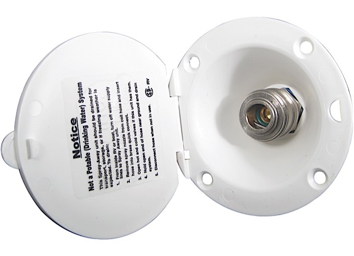 Valterra Products LLC QUICK CONNECT VALVE, 2.75IN, WHITE