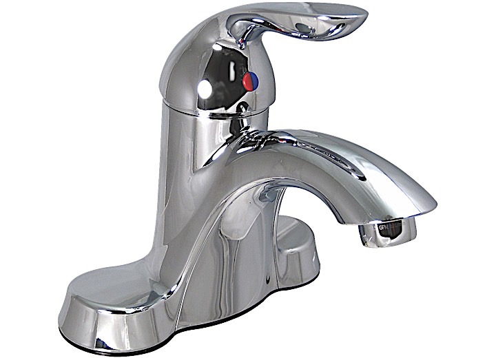 Valterra Products LLC BATHROOM FAUCET, 4IN SINGLE LEVER, TALL, CERAMIC DISC, CHROME