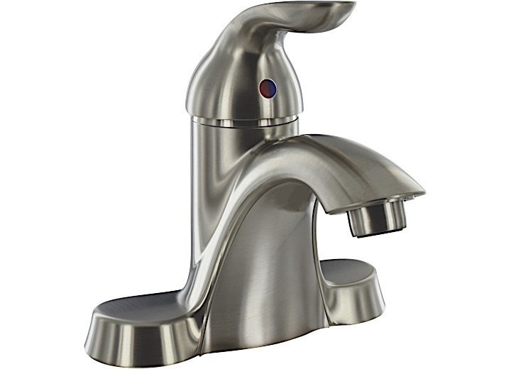Valterra Products LLC BATHROOM FAUCET, 4IN, TALL, SINGLE LEVER, CERAMIC DISC, BRUSHED NICKEL