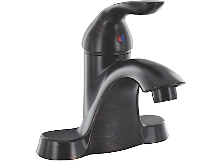 Valterra Products LLC BATHROOM FAUCET, 4IN HYBRID TALL, 1 LEVER, CERAMIC DISC, RUBBED BRONZE