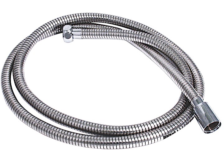 Valterra Products LLC HOSE FOR HANDHELD SHOWER, 60IN, DOUBLE HOOKED STAINLESS STEEL