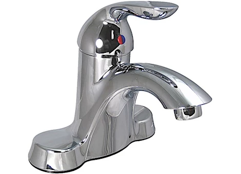 Valterra Products LLC BATHROOM FAUCET, 4IN SINGLE LEVER, TALL, CERAMIC DISC, CHROME