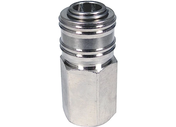 Valterra Products LLC Spray-away quick connect , 1/2in female, nickel plated Main Image