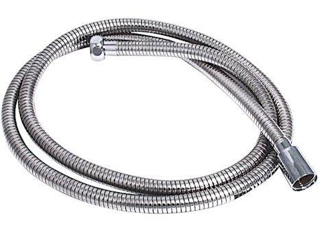 Valterra Products LLC HOSE FOR HANDHELD SHOWER, 60IN, DOUBLE HOOKED STAINLESS STEEL