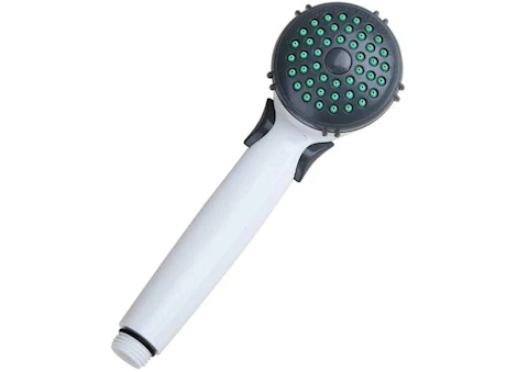 Valterra Products LLC SHOWER HEAD, HANDHELD, TRICKLE SHUT-OFF, WHITE