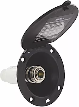 Valterra Products LLC Quick connect valve, 2.75in, black