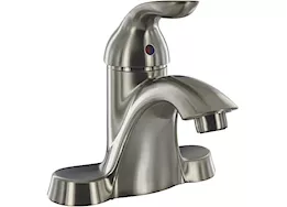 Valterra Products LLC Bathroom faucet, 4in, tall, single lever, ceramic disc, brushed nickel