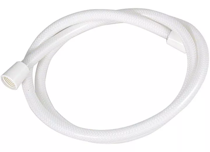 Valterra Products LLC Hose for handheld shower, 60in, vinyl, white