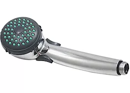 Valterra Products LLC Shower head, handheld, trickle shut-off, chrome