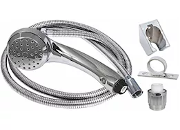 Valterra Products LLC Airfusion shower head kit, separate flow controller, chrome