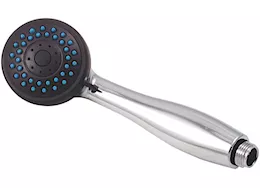 Valterra Products LLC Shower head, 3 function handheld, flow ctrl, spray/massage, chrome