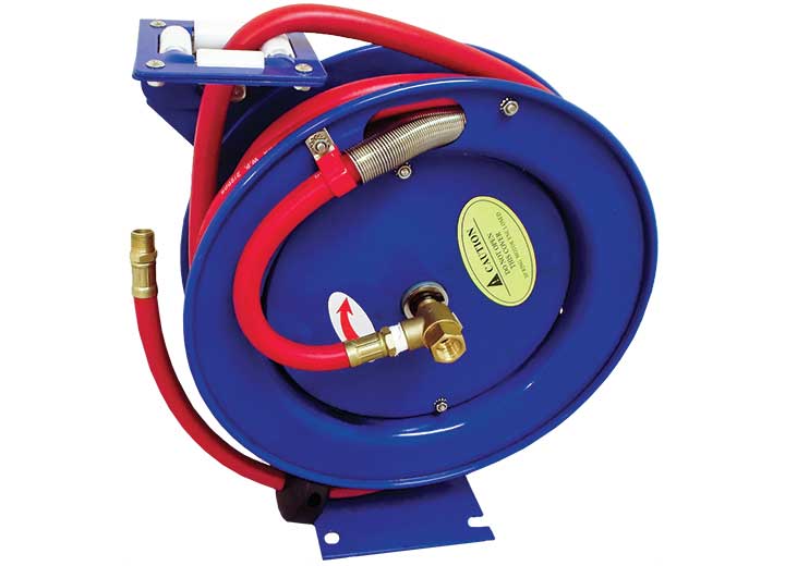 ACCESSORIES RETRACTABLE HOSE REEL W/25FT 3/8IN HOSE
