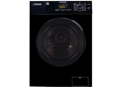 Pinnacle LARGE SUPER COMBO WASHER-DRYER 15LBS BLACK