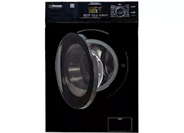 Pinnacle Large super combo washer-dryer 15lbs black