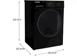 Pinnacle Large washer 15 lbs black