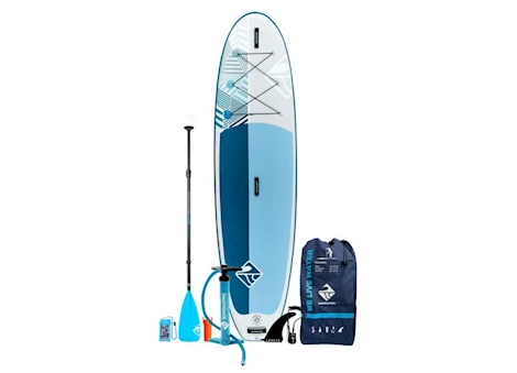 Boardworks SHUBU Lunr 10’4” Inflatable Paddleboard - Grey/Blue