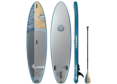 Boardworks SHUBU Kraken 11’ Inflatable All-Around SUP – White/Blue/Grey