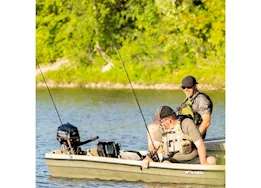 Pelican Kayak Intruder 12ft fishing boat; light khaki