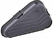 Plano shaped pistol case, large, black