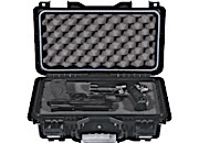 Plano element pistol accy case lg - large black w/gray accents