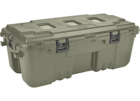 Plano Large Hinged Sportsman’s Trunk with Wheels - 108 Quart, O.D. Green Main Image