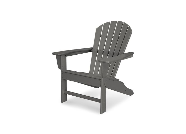 POLYWOOD South Beach Adirondack Chair - Slate Gray