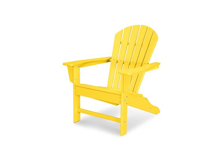 POLYWOOD South Beach Adirondack Chair - Lemon