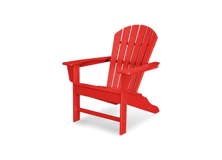 POLYWOOD South Beach Adirondack Chair - Sunset Red Main Image