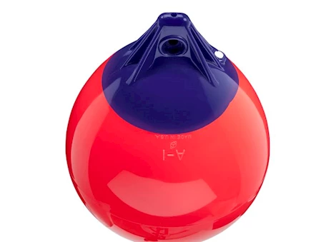 Polyform 11IN DIAMETER. - 34.6IN CIRCUMFERENCE BUOY A-1 RED W/BAR CODE