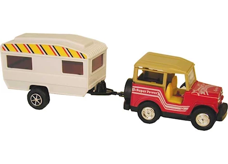 Prime Products Toy suv + trailer