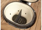 Primo Cast Iron Firebox Divider for Primo Junior Oval Ceramic Charcoal Grill