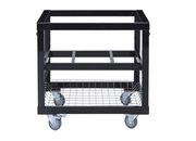 Primo Metal Cart Base with Basket for Primo Junior Oval Ceramic Charcoal Grill Head